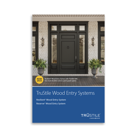 TruStile Wood Entry Trifold Brochure