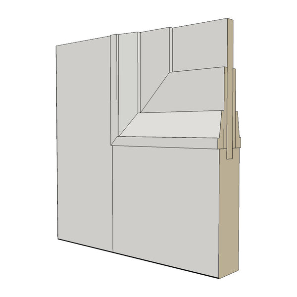 Tiered Moulding Corner Sample