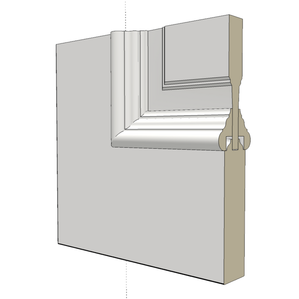 1-¾" MDF Corner Samples