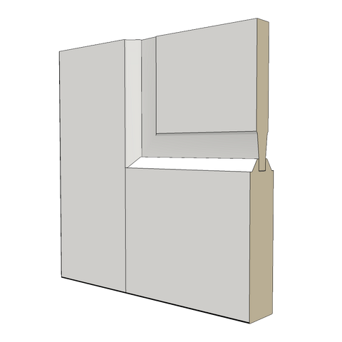 1-⅜" MDF Corner Samples