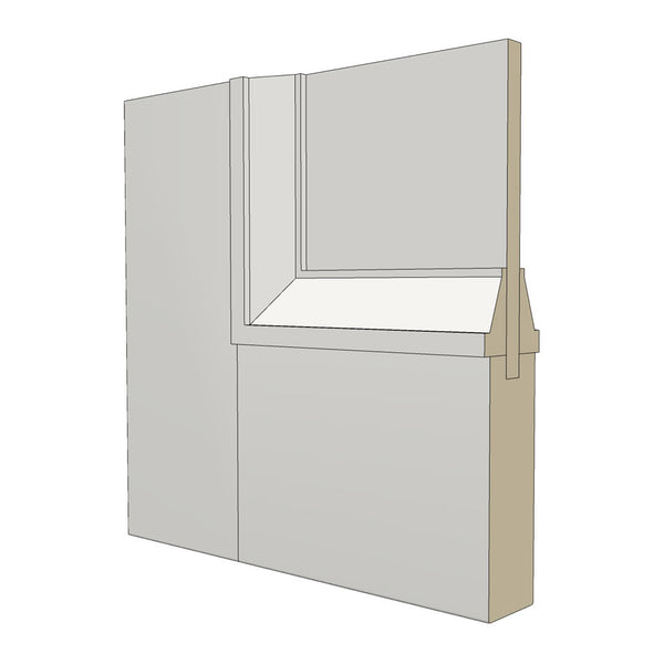 Tiered Moulding Corner Sample