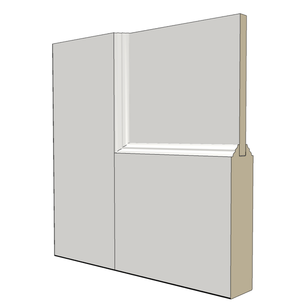 1-¾" MDF Corner Samples